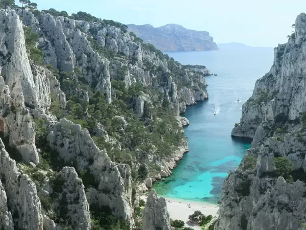THE CALANQUES OF MARSEILLE AND CASSIS