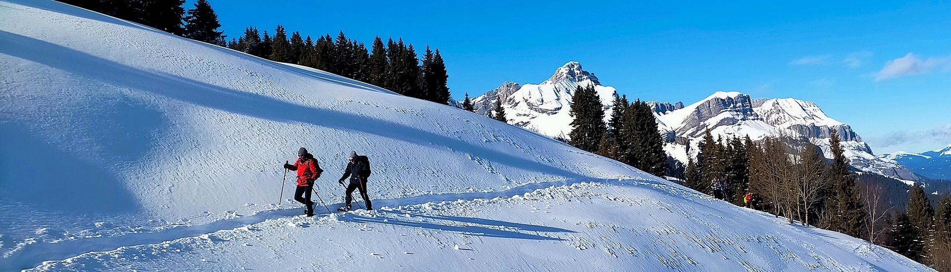 SNOWSHOEING IN THE MONT BLANC COUNTRY