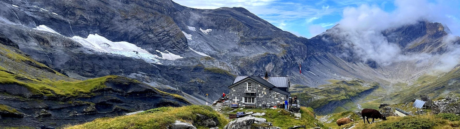 TOUR OF THE DENTS BLANCHES AND RUAN massif self guided