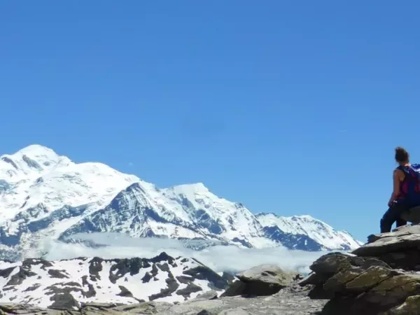 TRAVERSE THE AIGUILLES ROUGES MASSIF self-guided