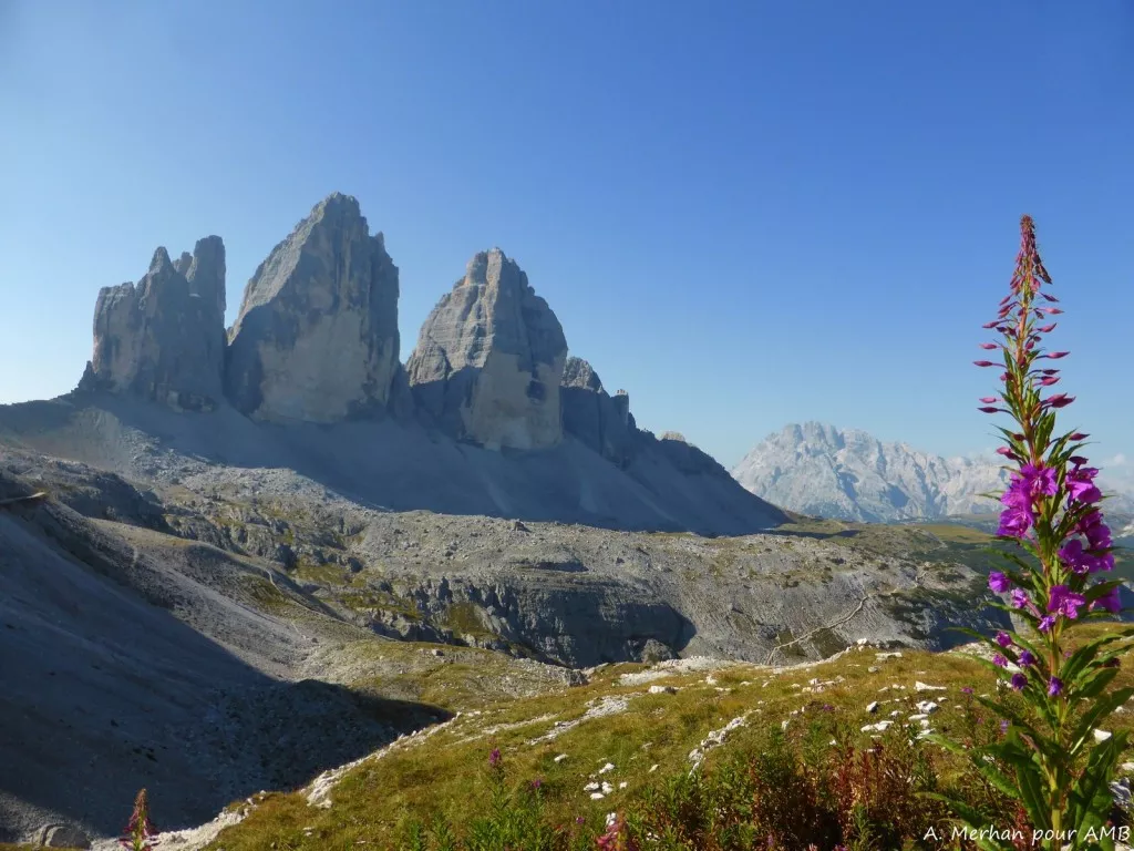 trek 3 jours dolomites