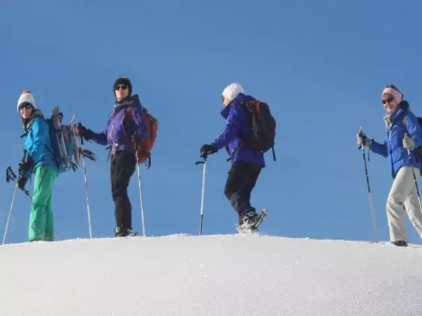 SNOWSHOEING AROUND MORZINE